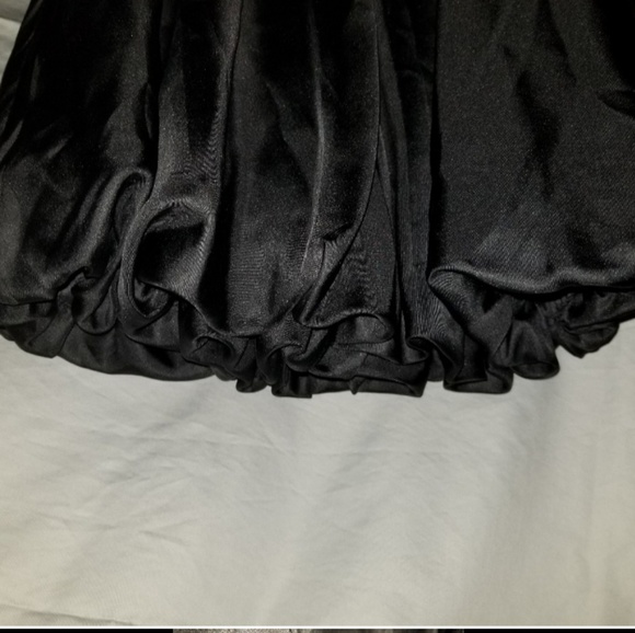 bebe  Little Black Dress timeless sexy Gown new - Picture 5 of 6